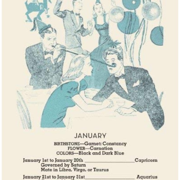 NWOT Fortune-Telling Birthday Book - Picture 5 of 8